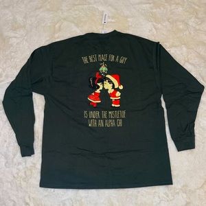Alpha Chi Omega/AXO Men’s Christmas Long Sleeve Shirt